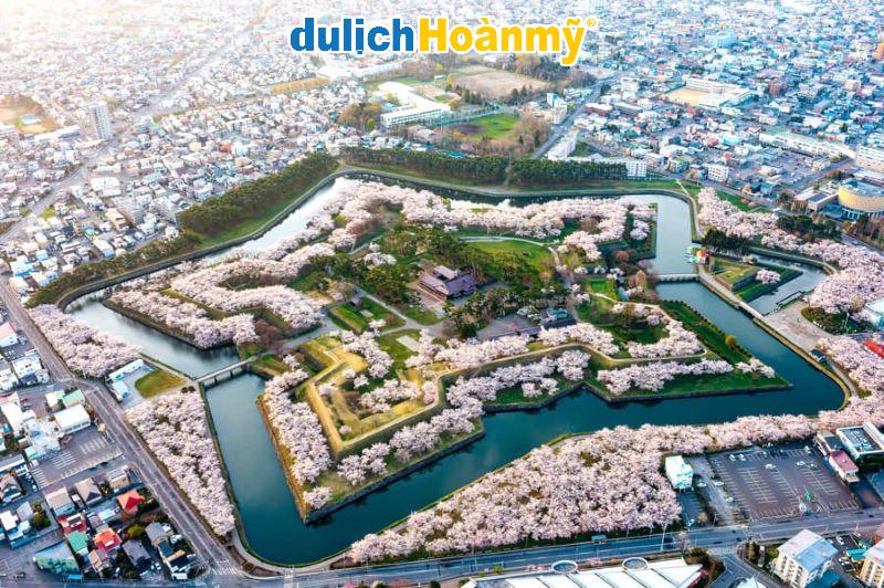 Hokkaido Nhật Bản có gì đẹp? Top 5 điểm tham quan nổi bật 5 Công viên Goryokaku